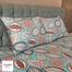 ALLORA Fallen Leaves Print Bed Sheet – Pink image