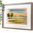 A Couple of Tree Watercolor Landscape - (18x15)inches image