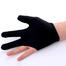 Absorbent Billiard Gloves Three Fingers Spandex Cue Sport Glove Billiard Cue Shooter Glove 1 Pcs image