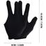 Absorbent Billiard Gloves Three Fingers Spandex Cue Sport Glove Billiard Cue Shooter Glove 1 Pcs image