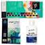Acrylic Combo Color Set 12 x12, A5 Pad 1 Pcs , Gloss 1 Pcs , 7 Pcs Mix Brush 1 Set, Artists Color Platte 1 Pcs image