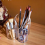 Acrylic Cosmetic Organizer Display Stand - Makeup Brushes/Lipstick/Pencil/Hair Combs and Jewelry Storage Holder for Home image