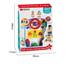 Activity Learning Walking 4-wheel Plastic Cart 2 In 1 Multifunctional Push Stroller Musical Happy Baby Walker image