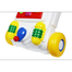 Activity Learning Walking 4-wheel Plastic Cart 2 In 1 Multifunctional Push Stroller Musical Happy Baby Walker image