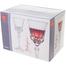 RCR Adagio Red Goblet Glass 6 Pcs Set - 258360 image