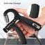 Adjustable Hand Grips Strengthener with Monitor- 1 Pcs (Multicolor) image