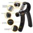 Adjustable Heavy Grip Hand Gripper Gym Power Fitness Hand Exerciser Grip Multicolor 10-50kg image