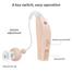 Adjustable Volume Hearing Aids BTE Ear Hearing Amplifier Rechargeable for The Elderly image