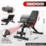 Adjustable Weight Bench With Foldable Flat/Incline/Decline image