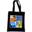 Aesthetic Canvas Tote Bag For Women With Zipper image