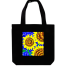 Aesthetic Canvas Tote Bag For Women With Zipper image
