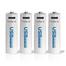 AiVR USB-C Rechargeable Batteries 4pc AA 2550 MAh image