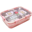 Airtight 3 Part Stainless Steel Tiffin Box Food Container image