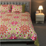 Allora Alpana Print Bedsheet Magenta image