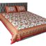 Allora Blossom Dreams Print Bed Sheet – Persian Red image