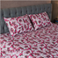 Allora ‍ৃChina Rose Print Bed Sheet – Pink image