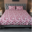 Allora ‍ৃChina Rose Print Bed Sheet – Pink image