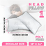 Allora Micro Fiber Head Pillow 18x24 Inch image