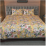 Allora Monsoon Blooms Print Bedsheet – Yellow image