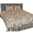 Allora Monsoon Blooms Print Bedsheet – Yellow image