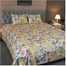 Allora Monsoon Blooms Print Bedsheet – Yellow image