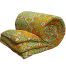 Allora Olive Green Print Comforter image