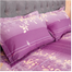 Allora Purple Print Bed Sheet image