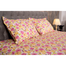 Allora Yellow Rose Print Cotton Bedsheet King ‍Size image