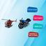 Pull Back Model Collectable Car Toy Set For Kids-Model 1 (metal_car_9pcs_th342) image