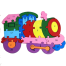 Alphabet and Number Wooden Jigsaw Puzzle - Train image