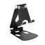 Aluminum Alloy Mobile Phone Holder Lazy Tablet Stand Creative Desktop Bracket Metal Support Multi-angle Data Line Hole For Phone image