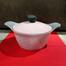 IHW Aluminum Die-cast ceramic coating Casserole 24cm Pink W/Lid High - 5015CP24H image