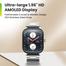 Amazfit Pop 3S Calling 1.96 Inch HD AMOLED Smart Watch ( Metallic Strap ) - Silver image