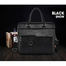 Amsburg Laptop Leather Bag Business Bag - Black image