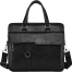 Amsburg Laptop Leather Bag Business Bag - Black image