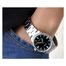 Analog Silver Stainless Steel Metal Strap Watch For Men image