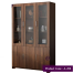AndorMahal 3 Part Showcase Cabinet Made of Melamine Laminated Board image