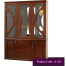 AndorMahal Furniture Classic Three Door Showcase (Medium) Made Of MDF Board image