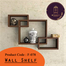 Andormahal (MDF) Wall Hanging Shelf (2ft by 2ft by8inch) image