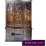 Andormahal Furniture Classic Three Door Showcase Made Of MDF Board image
