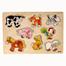Animals Shapes Wooden Puzzle Board image