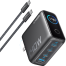 Anker 140W Laptop Charger 4-Port PD 3.1 With Touch Control USB-C Cable (B2697) image