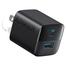 Anker 323 33W Dual Port Fast Charger - Black Color image