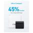 Anker 323 33W Dual Port Fast Charger - Black Color image