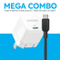 Anker PowerPort III 20W Cube Charger White image