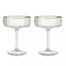 Anko Australia 200ml Ribbed Champagne Coupe image