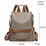 Anti-Theft Convertible Backpack - Oxford image