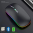 Aptech Wireless Rechargeable Silent and Bluetooth RGB Mouse image