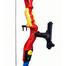 Archery Bow and Arrow Sport Toy Kit for Kids with 45 cm Long Suction Cup Arrows and Target Board Cut Out Archery Kit image