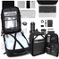 Arctic Hunter B00382 2 in 1 - 17 Inch Detachable Laptop Backpack (Grey) image